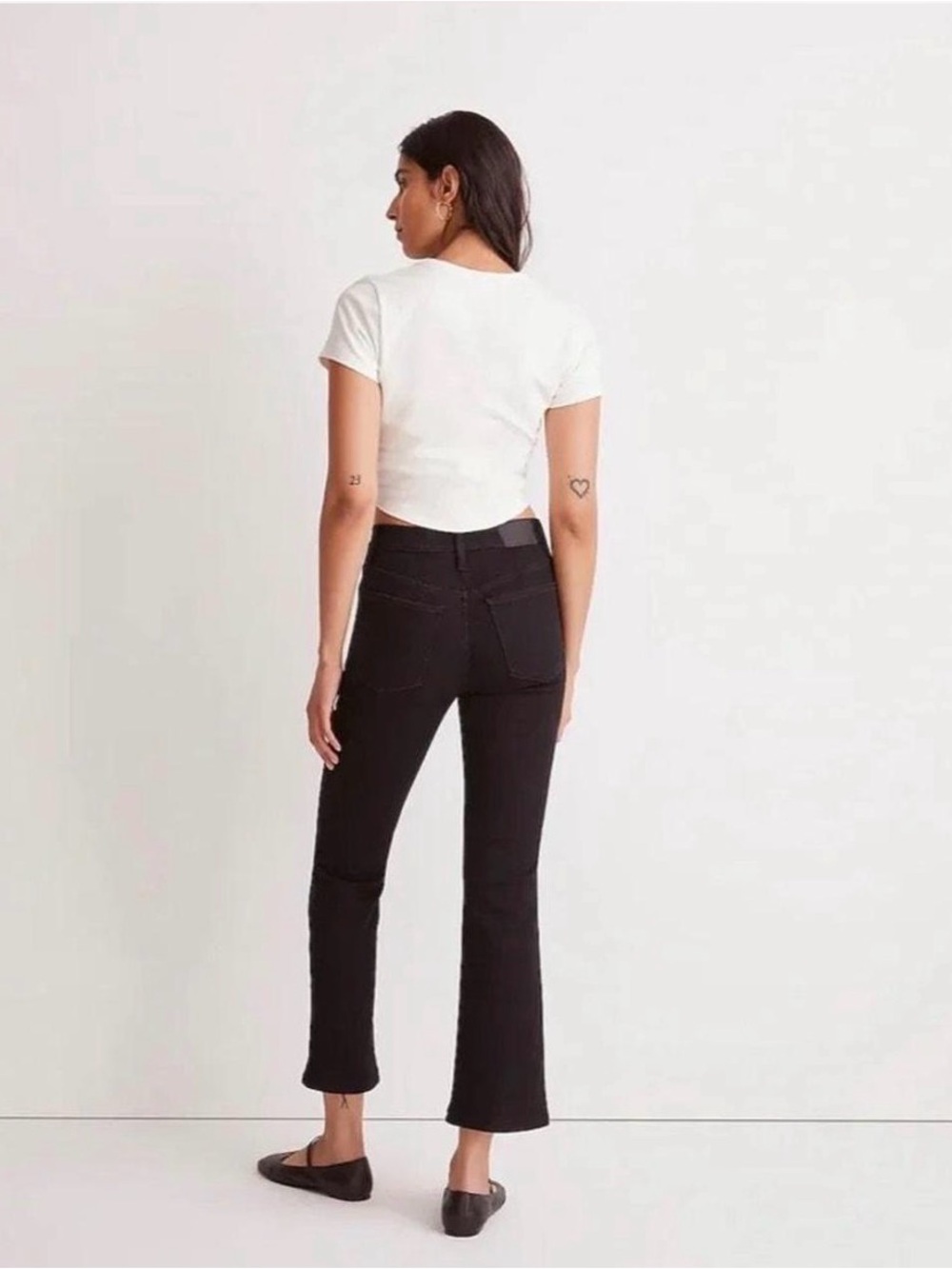 Madewell Black Bootcut Jeans - Picture 2 of 12